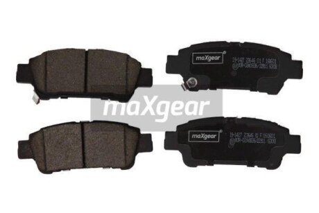 Тормозные колодки дисковые, комплект MAXGEAR 19-1427