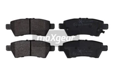 Тормозные колодки дисковые, комплект MAXGEAR 19-1443