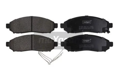 Тормозные колодки дисковые, комплект MAXGEAR 19-1506