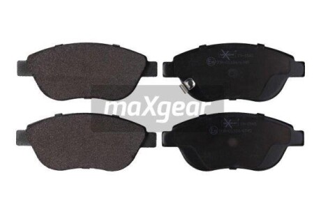 Тормозные колодки дисковые, комплект MAXGEAR 19-1540