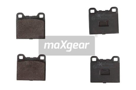 Тормозные колодки дисковые, комплект MAXGEAR 19-1742