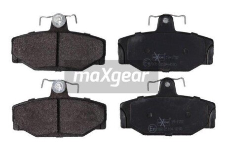 Тормозные колодки дисковые, комплект MAXGEAR 19-1752