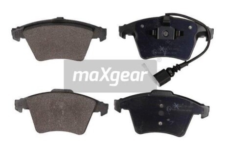 Тормозные колодки дисковые, комплект MAXGEAR 19-1897