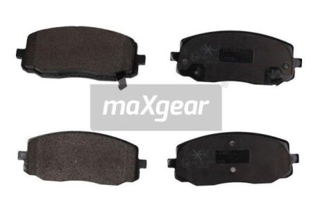 Тормозные колодки дисковые, комплект MAXGEAR 19-1987