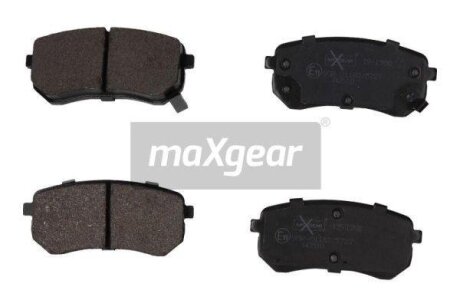 Тормозные колодки дисковые, комплект MAXGEAR 19-1988