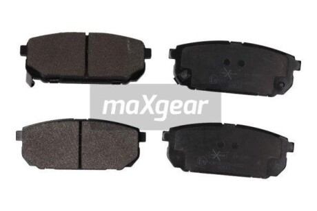 Тормозные колодки дисковые, комплект MAXGEAR 19-1989