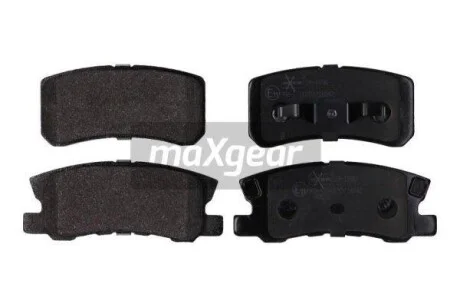 Тормозные колодки дисковые, комплект MAXGEAR 19-1990