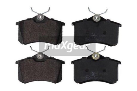 Тормозные колодки дисковые задние, комплект MAXGEAR 19-2060