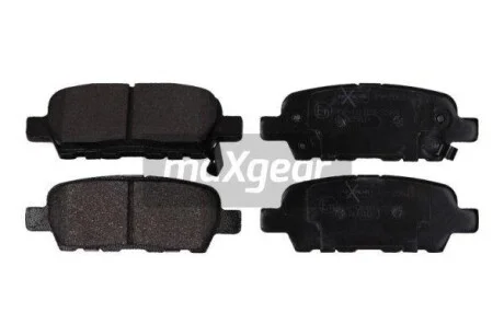 Тормозные колодки дисковые, комплект MAXGEAR 19-2061