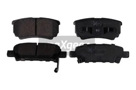 Тормозные колодки дисковые, комплект MAXGEAR 19-2109