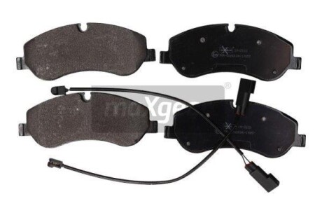 Тормозные колодки дисковые, комплект MAXGEAR 19-2123