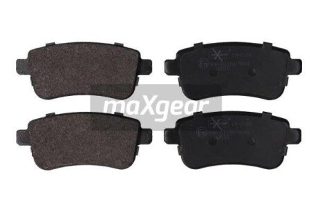 Тормозные колодки дисковые, комплект MAXGEAR 19-2126