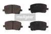 Тормозные колодки дисковые, комплект MAXGEAR 19-2148 (фото 1)