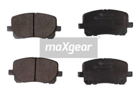 Тормозные колодки дисковые, комплект MAXGEAR 19-2148