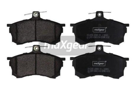 Тормозные колодки дисковые, комплект MAXGEAR 19-2156