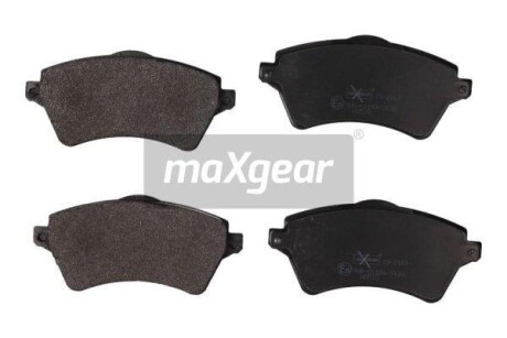 Тормозные колодки дисковые, комплект MAXGEAR 19-2163