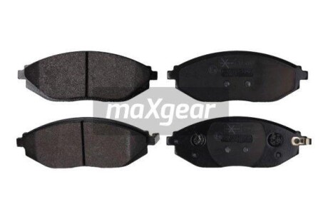 Тормозные колодки дисковые, комплект MAXGEAR 19-2168