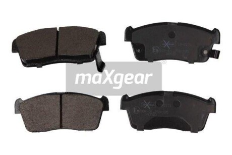 Тормозные колодки дисковые, комплект MAXGEAR 19-2171