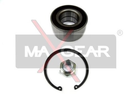 Подшипник передней ступицы колеса, комплект MAXGEAR 33-0051