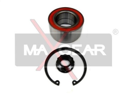 Подшипник передней ступицы колеса, комплект MAXGEAR 33-0092