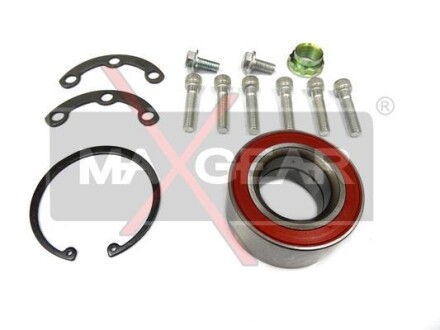 Подшипник ступицы колеса, комплект MAXGEAR 33-0104