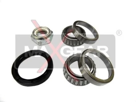Подшипник передней ступицы колеса, комплект MAXGEAR 33-0160