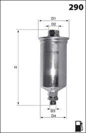 Топливный фильтр MECAFILTER ELE6096