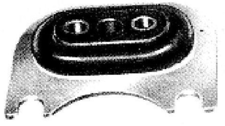 Подушка коробки передач Metalcaucho 00403