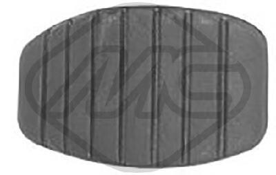 Накладка педали тормоза Metalcaucho 06818