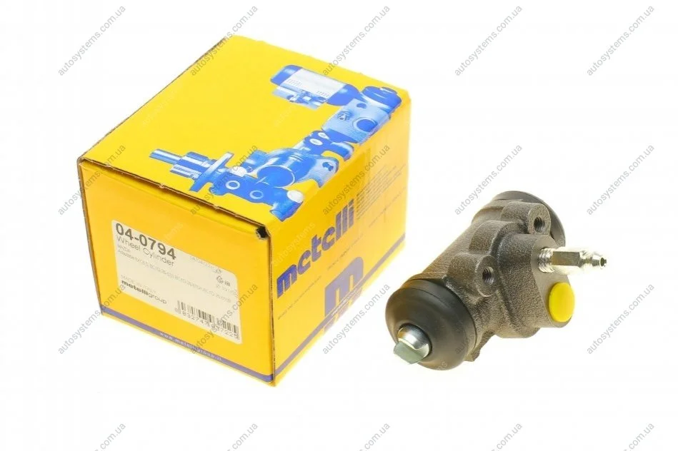 Циліндр гальмівний (задній) Mazda 323 C/F/S/P 94-98 (d=19.05mm) Metelli 04-0794 (фото 1)