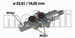 Цилиндр тормозной, главный Metelli 05-0177