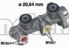 Циліндр гальмівний (головний) Opel Astra F 91-05/Combo/Corsa B 93-01/Kadett E 84-91/Vectra A 88-95 Metelli 05-0190 (фото 1)