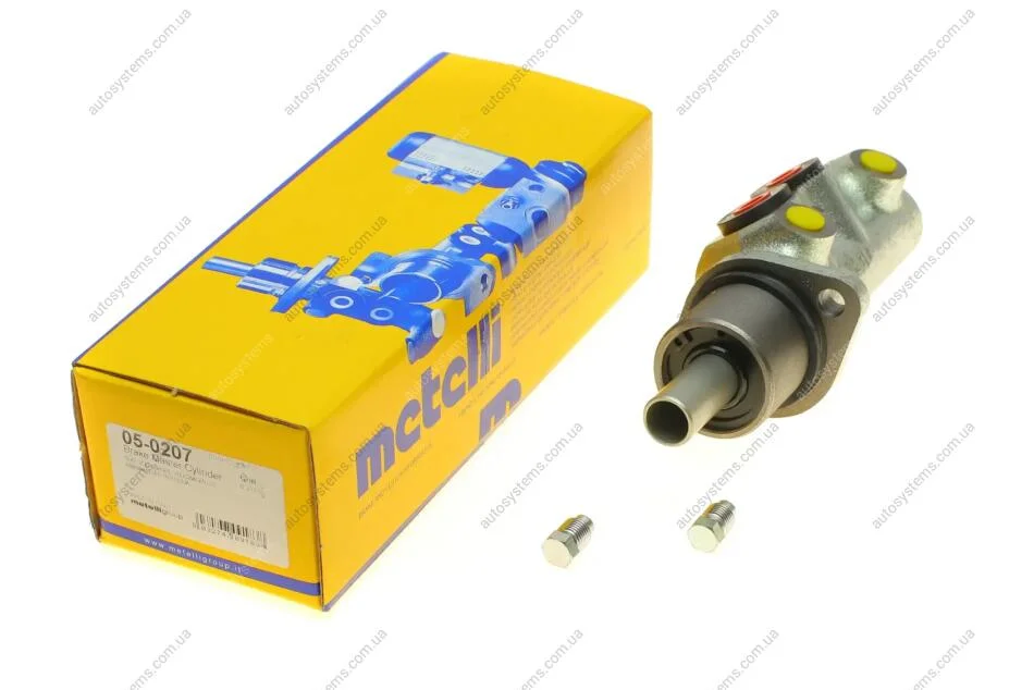 Циліндр гальмівний (головний) VW Golf/Polo 94-99 (d=20.64mm) Metelli 05-0207 (фото 1)