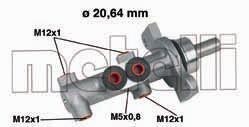 Цилиндр тормозной, главный Metelli 05-0422