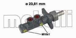 Цилиндр тормозной, главный Metelli 05-0486