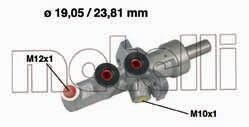 Цилиндр тормозной, главный Metelli 05-0619