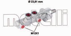 Цилиндр тормозной, главный Metelli 05-0788