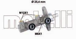 Циліндр гальмівний (головний) Hyundai Tucson 09-/Kia Sportage 2.0 CRDi 06- (d=25.4mm) Alu Metelli 05-0819