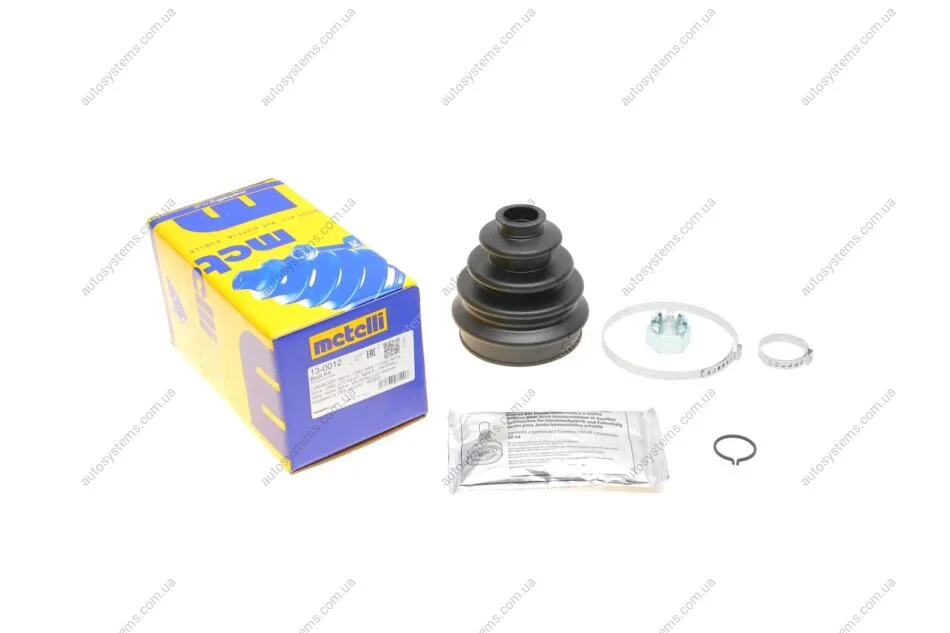 Пильник ШРКШ (зовнішній) Opel Astra F/G 93-05/Vectra B 95-03/Zafira A 99-05 (25x90x107) (к-кт) Metelli 13-0012 (фото 1)