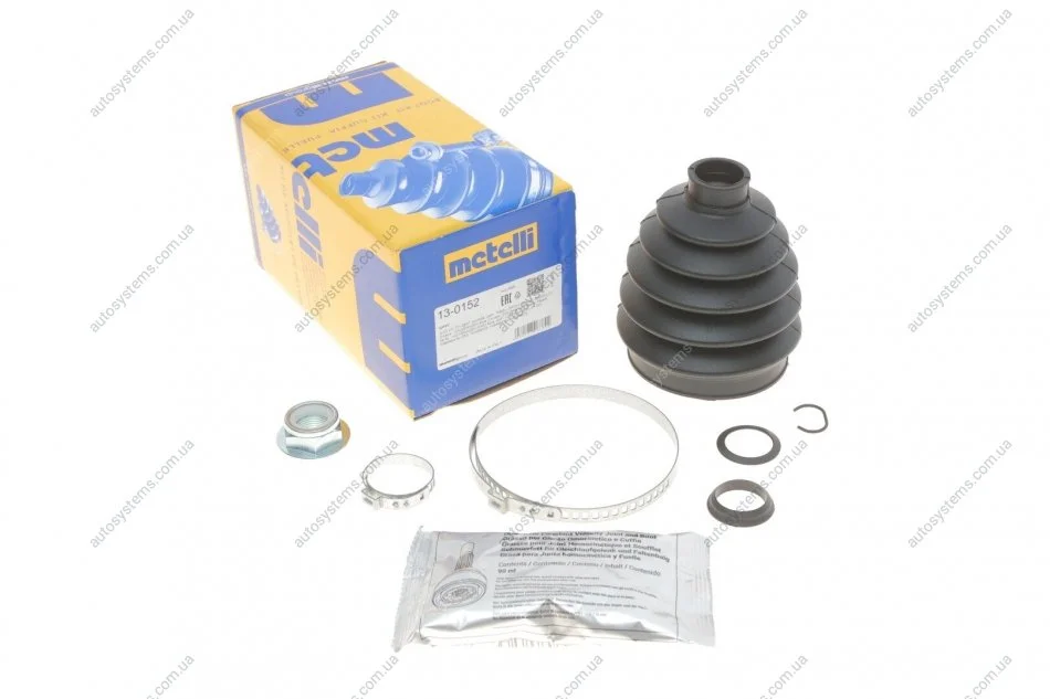 Пильник ШРКШ (зовнішній) Audi A3/TT/Skoda Octavia 96-10/VW Golf/Passat B3-B5 91-06 (26x87x117)(к-кт) Metelli 13-0152 (фото 1)