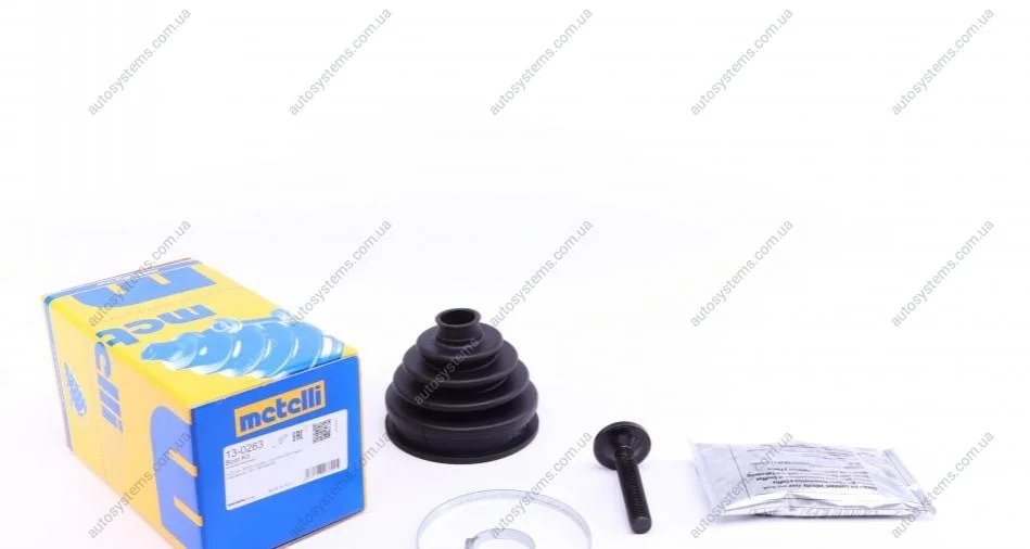 Пильник ШРКШ (зовнішній) Audi A4/A6 00-05/Skoda SuperB 02-08/VW Passat B5 98-05 (24x90x90) (к-кт) Metelli 13-0263 (фото 1)