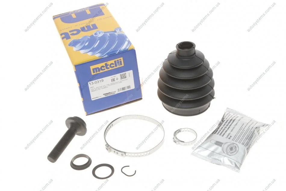 Пильник ШРКШ (зовнішній) Audi A3/Skoda Octavia/VW Caddy/Golf/Passat B6/B7/Touran 03-(26x87x117)(к-т) Metelli 13-0319 (фото 1)