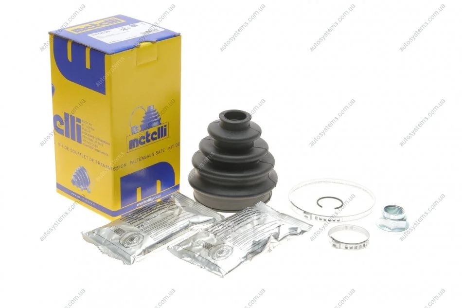 Пильник ШРКШ (зовнішній) Toyota Avensis Verso 01-05 (25x90x107) (к-кт) Metelli 13-0336 (фото 1)