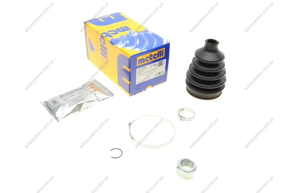 Пильник ШРКШ (зовнішній) Mitsubishi Colt 04-12/Smart Forfour 04-06 (22х72х127) (к-кт) Metelli 13-0354 (фото 1)