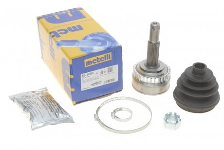 ШРКШ (зовнішній) Opel Astra F 91-04/Kadett E 84-93/Vectra A 88-95 (22z/22z/52mm/81mm/57mm) (+ABS29z) Metelli 15-1056 (фото 1)