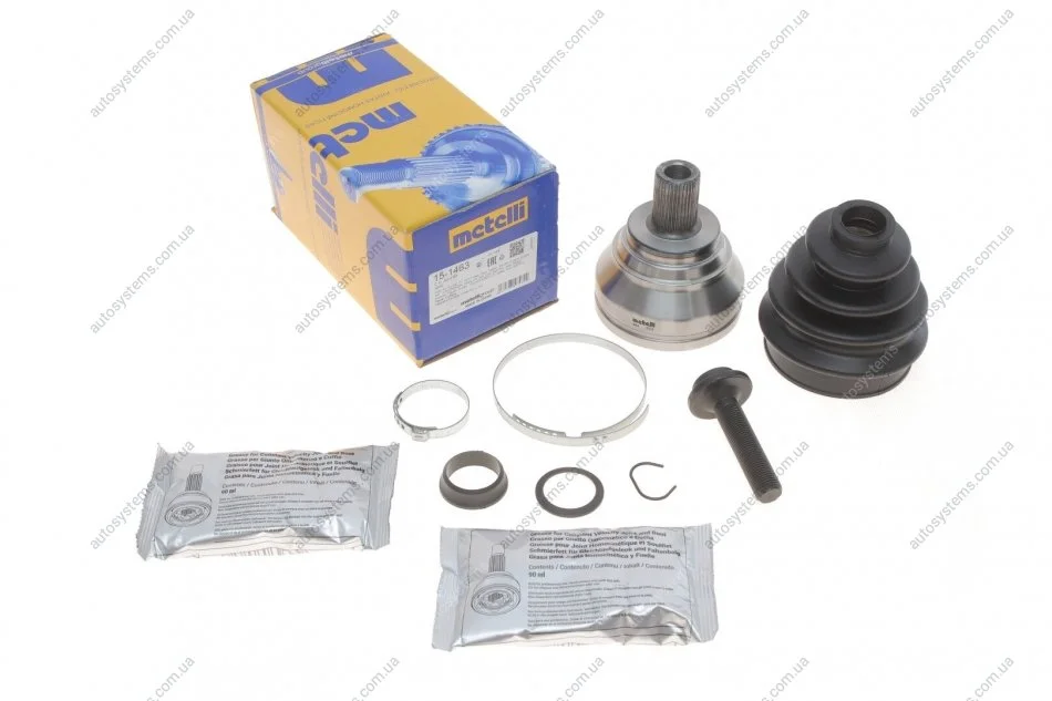 ШРКШ (зовнішній) Skoda Octavia/Superb/VW Caddy/Golf/Passat B6/B7 04-15 (36z/27z/59.5mm/97.95mm/40.5) Metelli 15-1463 (фото 1)