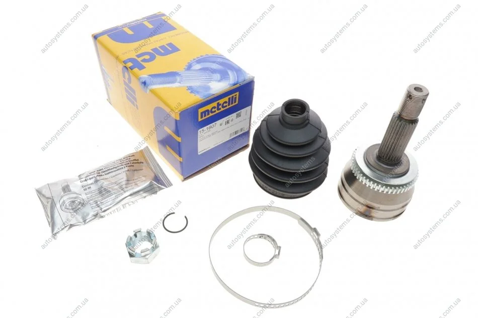 ШРКШ (зовнішній) Hyundai Accent III/Getz 1.5 CRDi 03-10 (25z/23z/50mm/86mm/62mm) (+ABS 48) Metelli 15-1607 (фото 1)