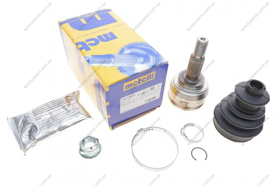 ШРКШ (зовнішній) Renault Clio III 1.5 dCi 10-/Kangoo 1.6 08- (23z/30z/49mm/76.2mm/50mm) Metelli 15-1903 (фото 1)