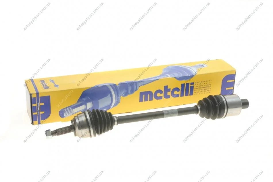 Піввісь (передня) (R) Renault Clio/Kangoo 98-02 (21z/718mm) (-ABS) Metelli 17-0396 (фото 1)