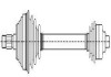 Вал приводной Metelli 17-0787 (фото 1)